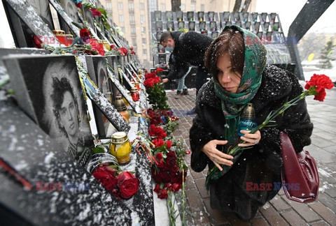 Ukraińcy wspominają siódmą rocznicę Majdanu