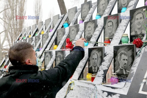 Ukraińcy wspominają siódmą rocznicę Majdanu