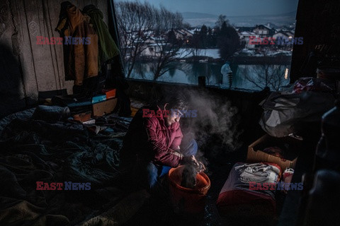 Migranci zimową porą w Bośni i Hercegowinie - Redux
