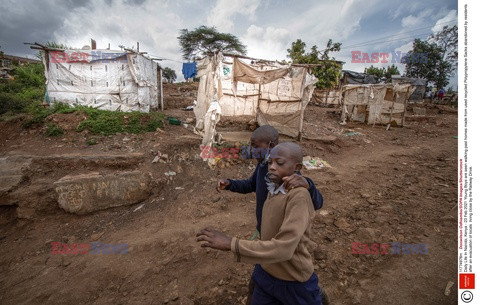 Codzienne życie w slumsach Nairobi