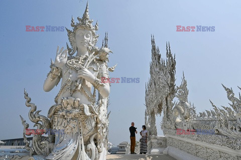 Biała świątynia w Tajlandii