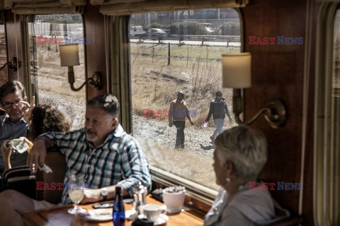 Podróż koleją Blue Train przez RPA - AFP