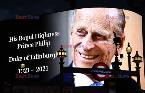 Żałoba po śmierci księcia Filipa