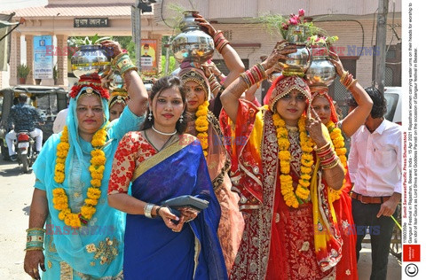 Festiwal Gangaur w Indiach