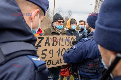 Protest przed wizytą Mateusza Morawieckiego w Gdańsku