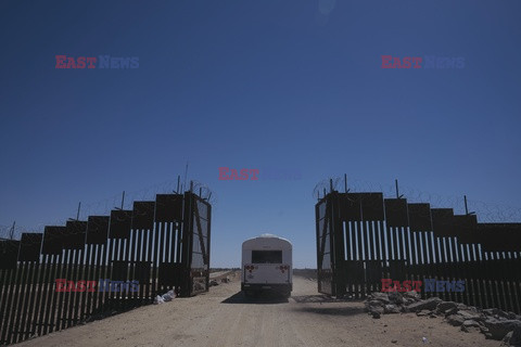 Uchodźcy na granicy USA i Meksyku
