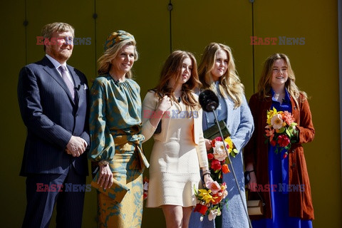 Wiosenna sesja niderlandzkiej rodziny królewskiej
