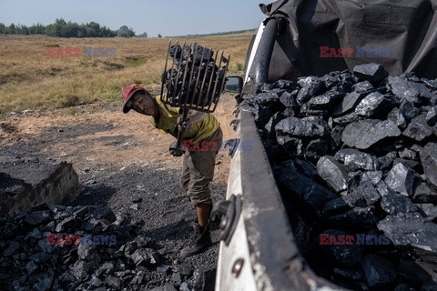 Życie górników w RPA - AFP