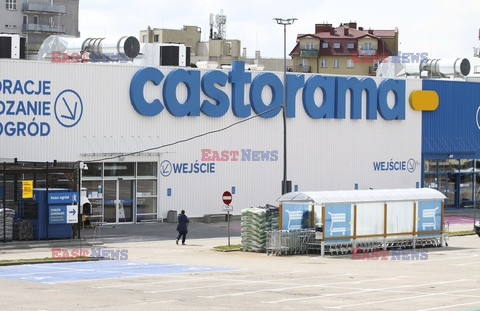 Nowa Castorama za Tesco w Olsztynie