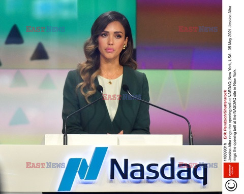 Jessica Alba otwiera giełdę w Nowym Jorku