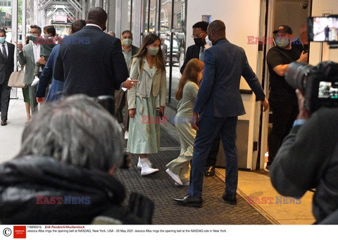 Jessica Alba otwiera giełdę w Nowym Jorku