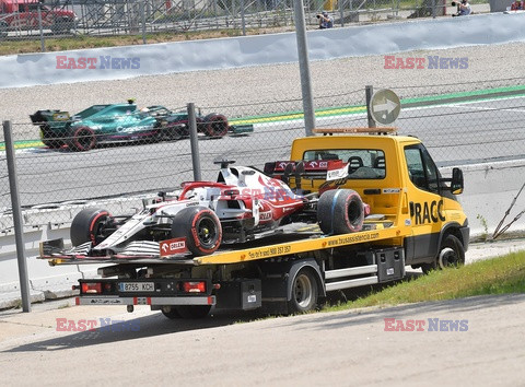Robert Kubica na GP Hiszpanii