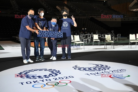 Prezentacja medali na Igrzyska w Tokio