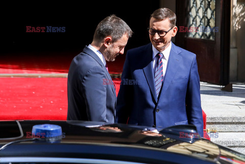 Wizyta premiera Słowacji Eduarda Hegera