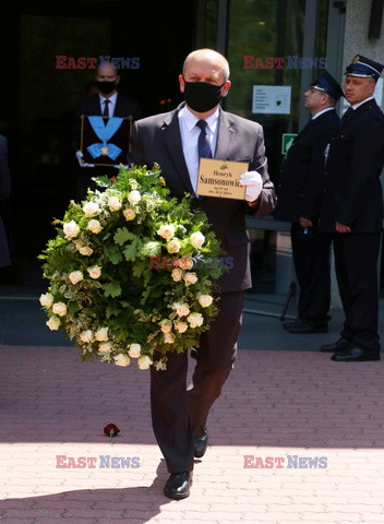 Pogrzeb prof. Henryka Samsonowicza