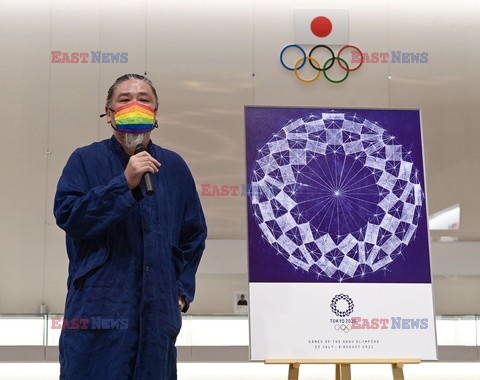 Prezentacja plakatów promocyjnych Igrzysk Olimpijskich w Tokio