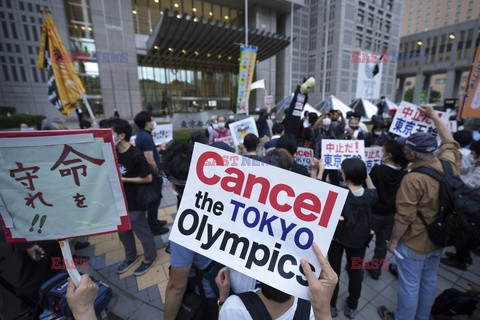 Antyolimpijskie protesty w Tokio