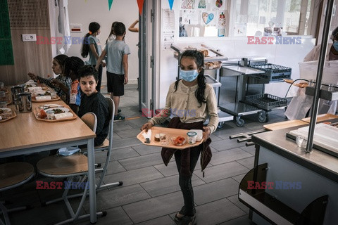 W szkolnych stołówkach w Lyonie tylko żywność ekologiczna - AFP