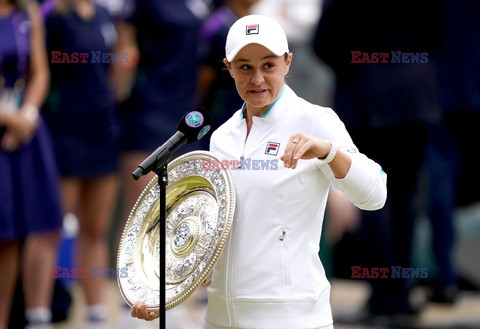Finał Wimbledonu: Barty - Pliskova