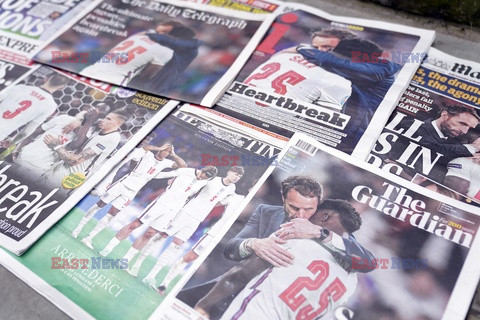 EURO 2020 - okładki magazynów