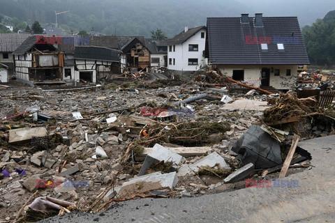 Powódź w Niemczech i Belgii