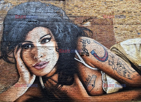Mural z Amy Winehouse