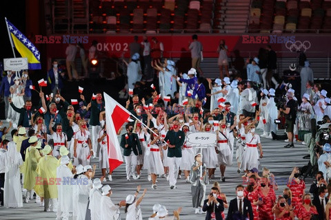 Tokio 2020 - Polacy na ceremonii otwarcia