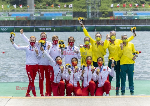 Tokio 2020 - Czwórka podwójna kobiet zdobyła srebro