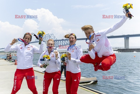 Tokio 2020 - Czwórka podwójna kobiet zdobyła srebro