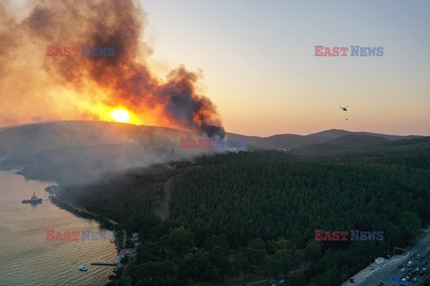 Pożary w Turcji