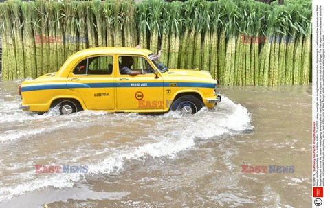 Ulewne deszcze w Indiach
