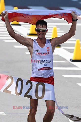 Tokio 2020 - Dawid Tomala ze złotem w chodzie na 50 km