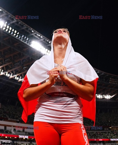 Tokio 2021 - srebrny medal Marii Andrejczyk w rzucie oszczepem