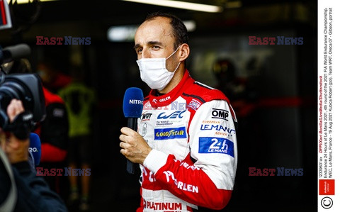 Robert Kubica na wyścigu Le Mans 2021