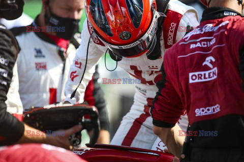 Robert Kubica na torze Monza