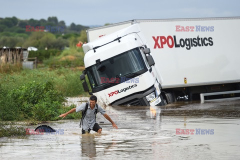 Powódź błyskawiczna we Francji