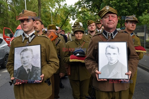 Pogrzeb Żołnierzy Wyklętych w Krakowie