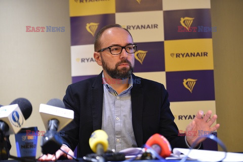 Konferencja prasowa Ryanair
