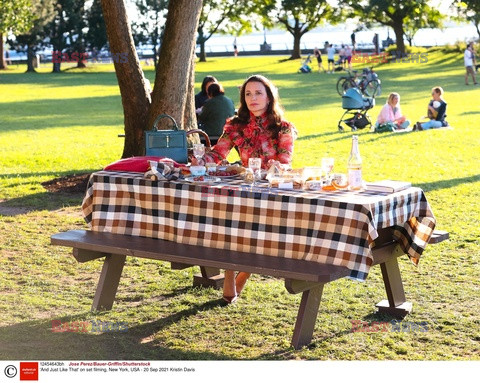 Piknik na planie serialu And Just Like That
