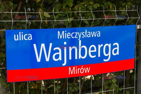 Nadanie nazwy ulicy Mieczysława Wajnberga w Warszawie