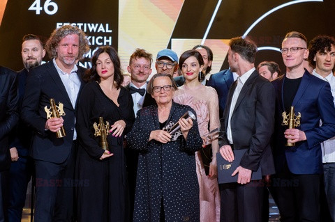 46. Festiwal Polskich Filmów Fabularnych w Gdyni - gala wręczenia nagród