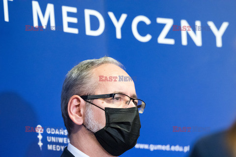 Minister zdrowia Adam Niedzielski w Gdańsku