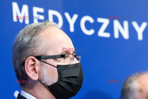 Minister zdrowia Adam Niedzielski w Gdańsku