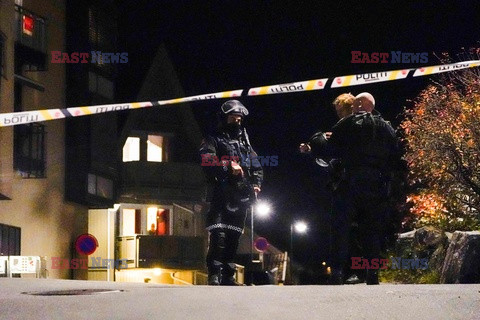 Atak w norweskim mieście Kongsberg