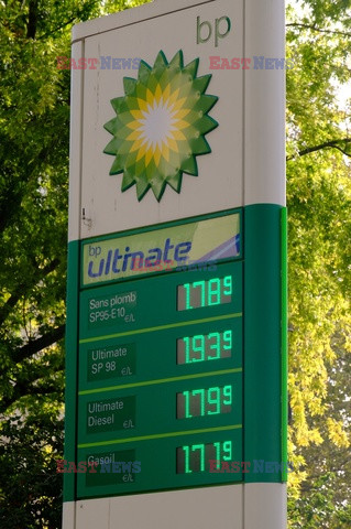 Wzrost cen paliwa w Europie