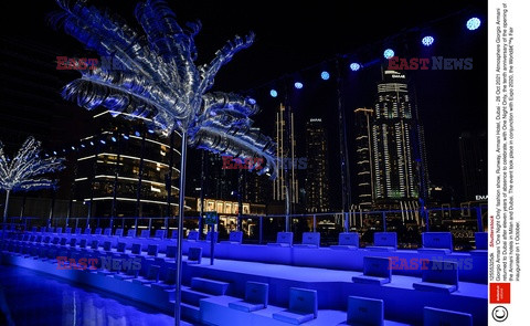 Pokaz Armani w Dubaju