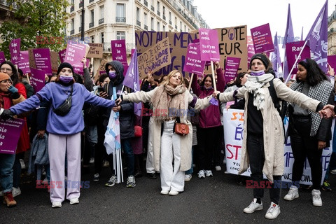 Protesty przeciw przemocy wobec kobiet