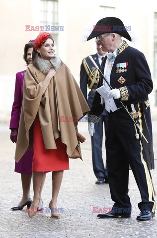 Hiszpańska para królewska z wizytą w Szwecji