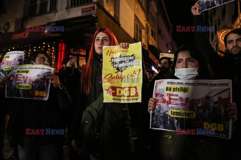 Protesty przeciwko władzy w Turcji