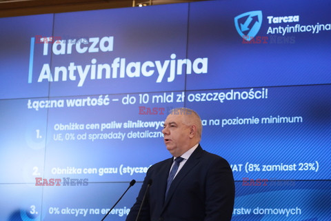 Mateusz Morawiecki i Jacek Sasin o tarczy antyinflacyjnej